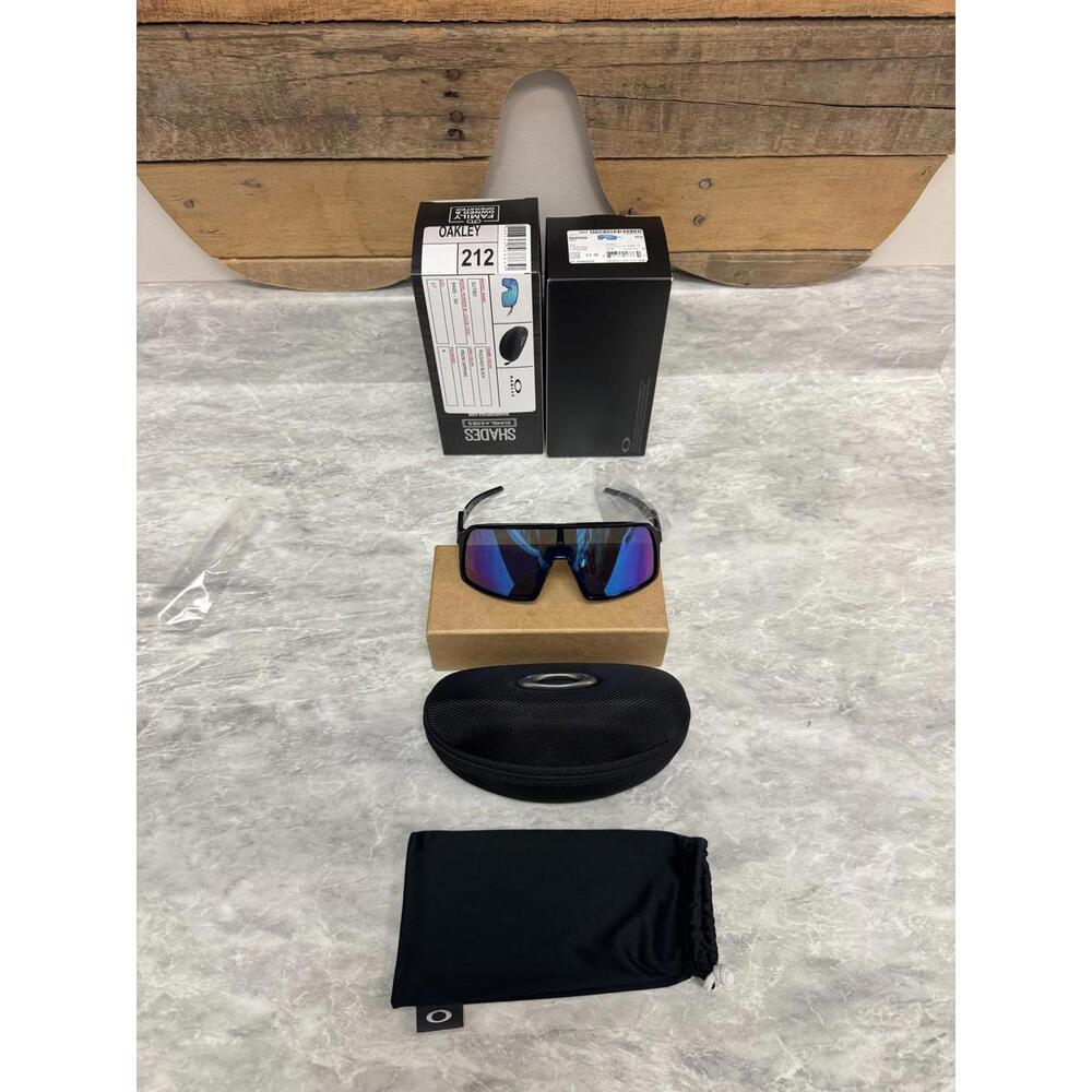 OAKLEY | NEW | SUTRO | 9406 - 90 | POLISHED BLACK | PRIZM SAPPHIRE